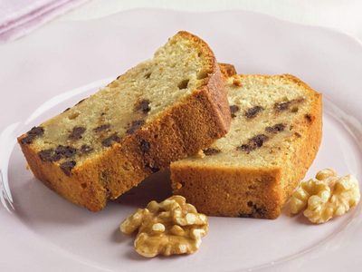 Budín de banana, chocolate y yogurt sin harina de trigo: totalmente esponjoso y rico para la merienda