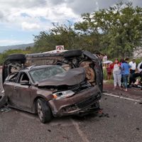 Autopista del Sol: ahora un tráiler embiste a 8 vehículos