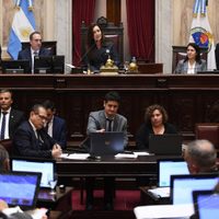 El Senado aprobó la Ley Bases tras horas de intenso debate