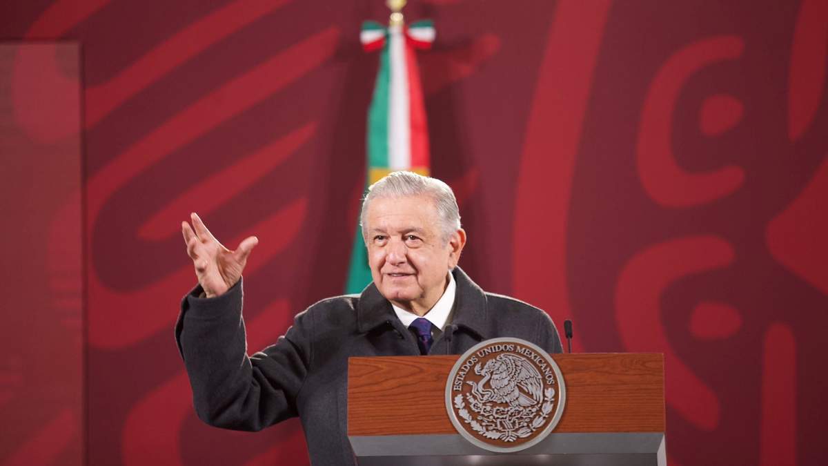 El presidente López Obrador