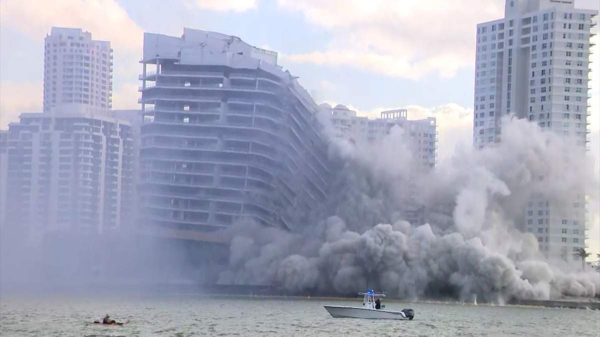 El icónico hotel Mandarin Oriental de Miami es demolido tras 25 años en pie