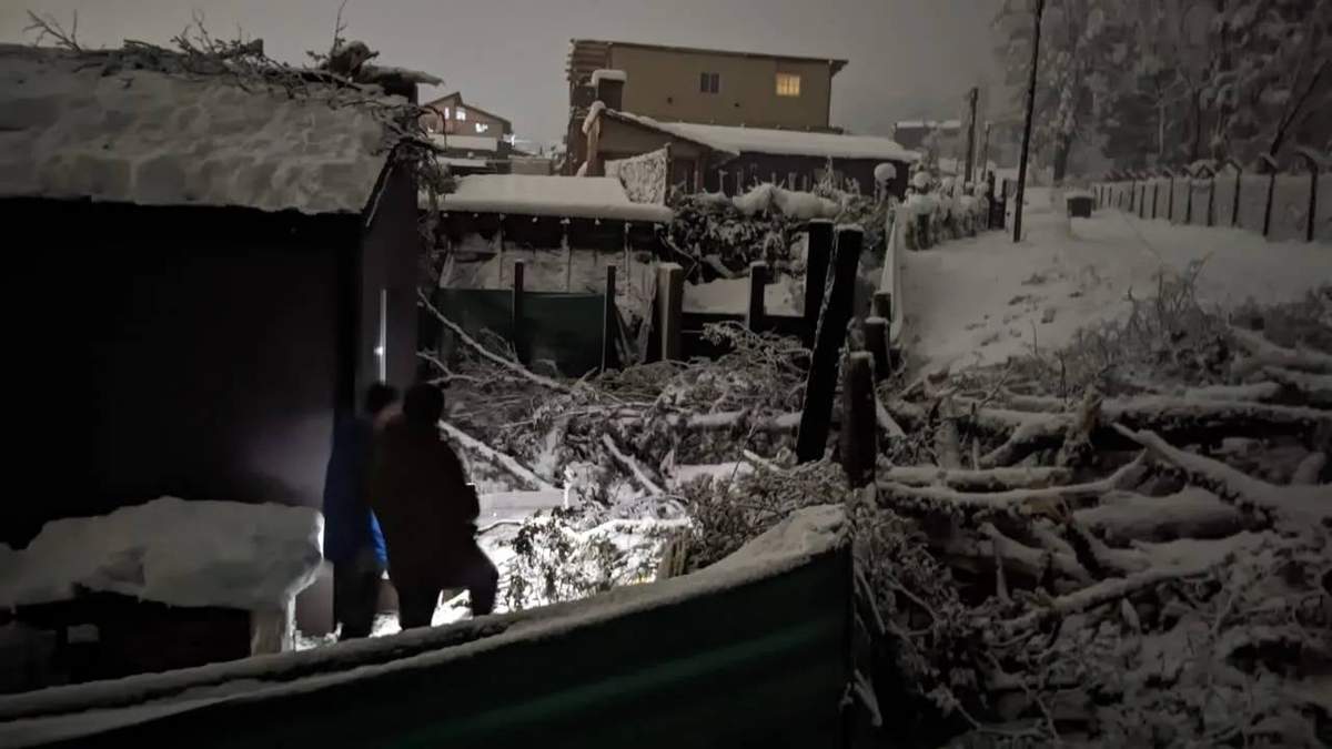 Una de las viviendas de Villa La Angostura que sufrió daños. Fuente: (Municipio de VLA)