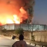 El incendio en la Feria de Guaymallén fue intencional