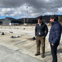 Continúan los trabajos en la nueva plataforma del aeropuerto de San Martín de los Andes