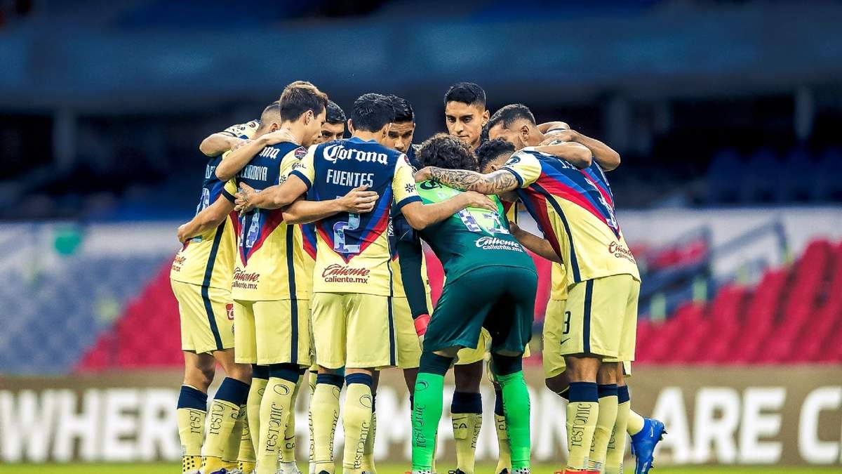 Las Águilas, en el juego contra el Olimpia de Honduras
