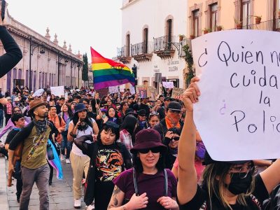 Repudian violencia contra mujeres durante la marcha 8M en Zacatecas; exigen disculpa pública