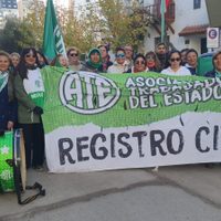 Trabajadores del Registro Civil en paro: reclaman concurso de categorías y nuevos ingresos