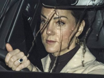 Demacrada: crece la angustia y ahora Kate Middleton deja solo al Príncipe William
