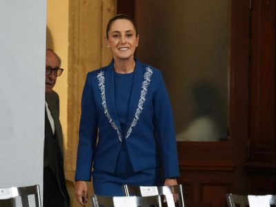 Sheinbaum expuso a Landau su desacuerdo con las redadas contra migrantes en EU
