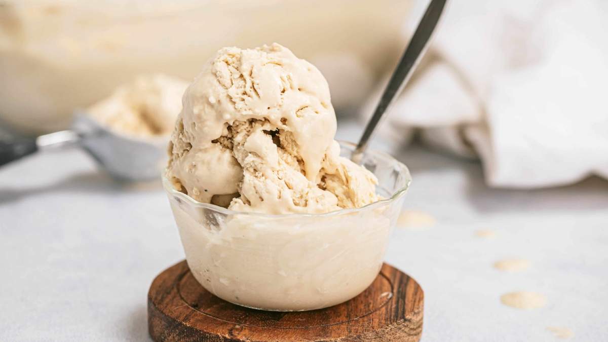 Helado de avena. Fuente: (Instagram)
