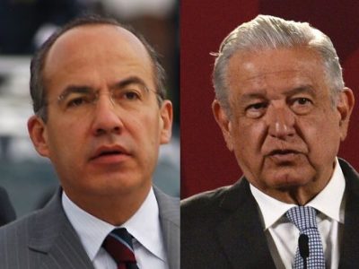 "Cínico es mandarle abrazos a esos asesinos", revira Calderón a AMLO por masacre en Michoacán