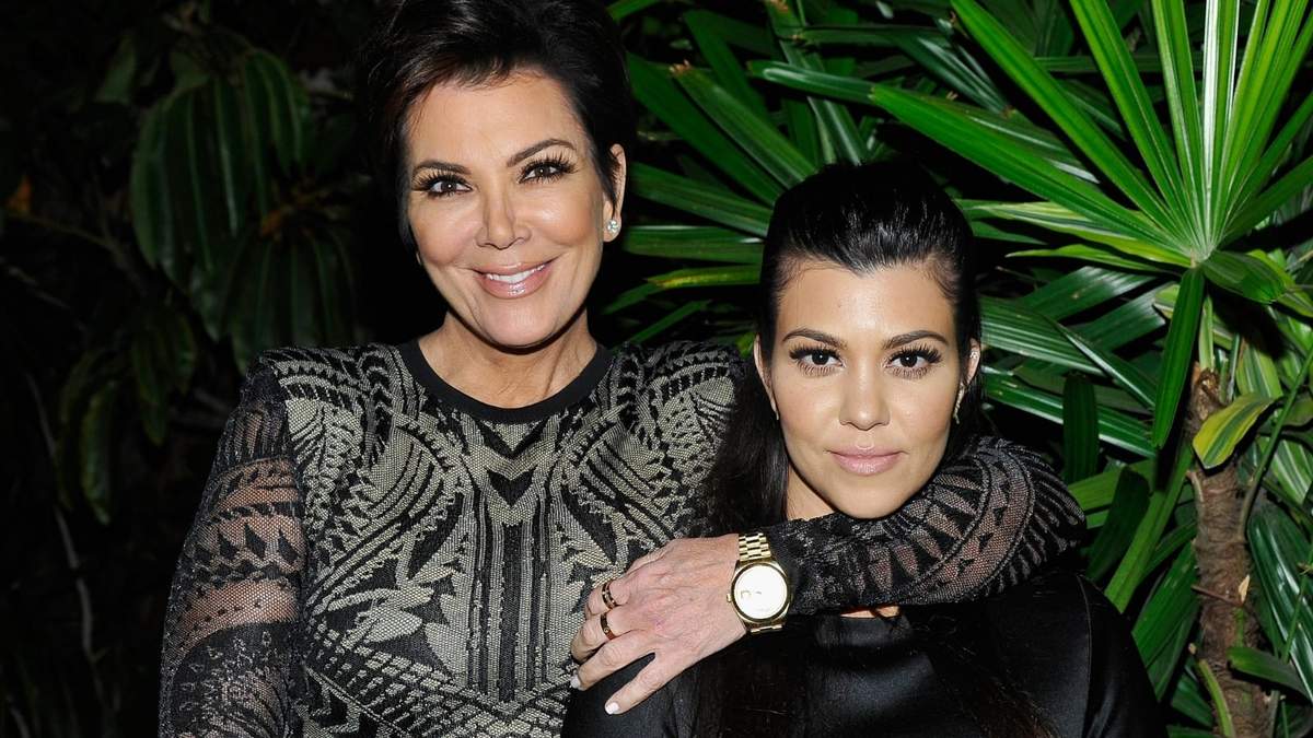 Kris Jenner y Kourtney Kardashian. Fuente: (Instagram)