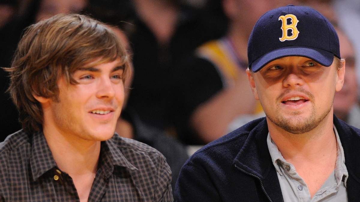 Zac Efron y Leonardo Di Caprio. Fuente: (Instagram)