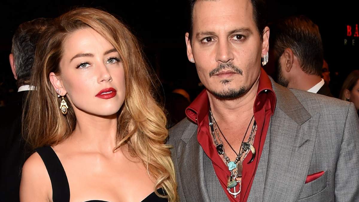 Amber Heard y Johnny Depp. Fuente: (Twitter).