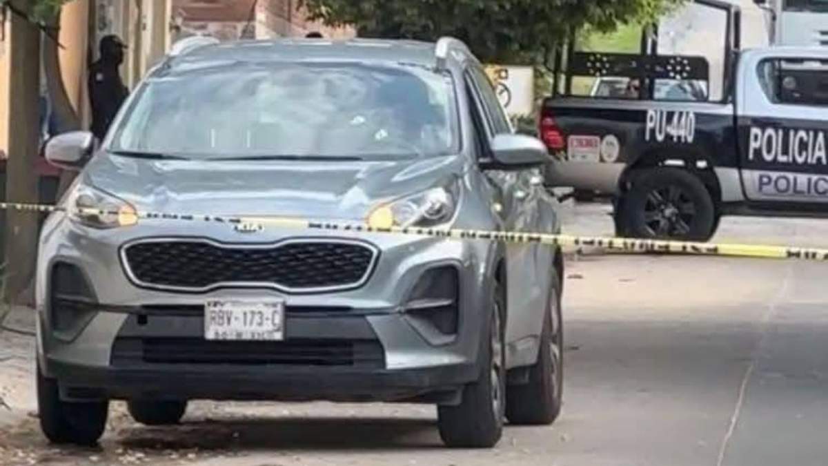 Camioneta de la jueza que fue atacada a balazos en Acapulco