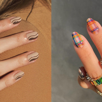 Nail Art: diseños de uñas con formas geométricas y a todo color, para derrochar estilo este otoño