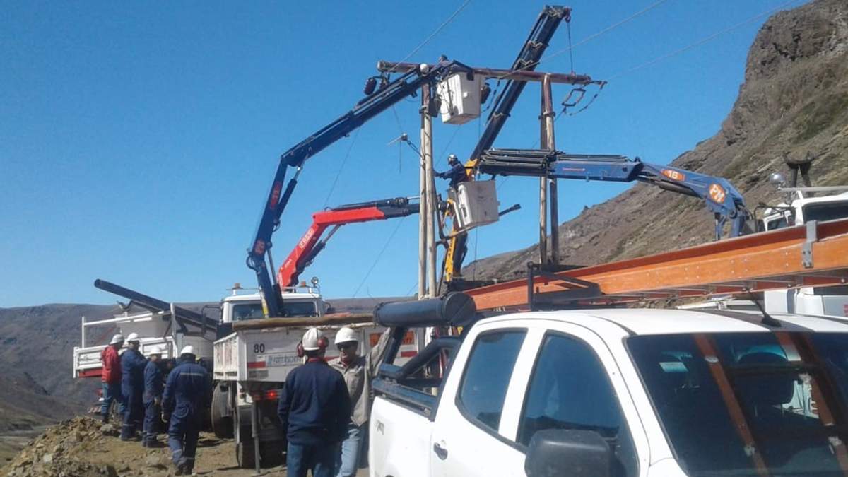 Trabajos de mantenimiento programados por el EPEN. Fuente: (Facebook)