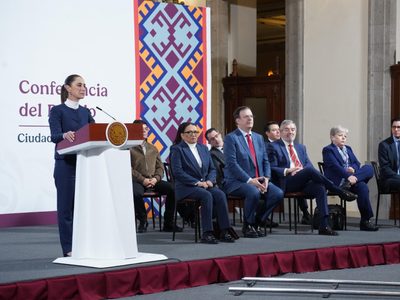 Concamin reconoce a Sheinbaum por su “efectiva capacidad de negociación” con EU