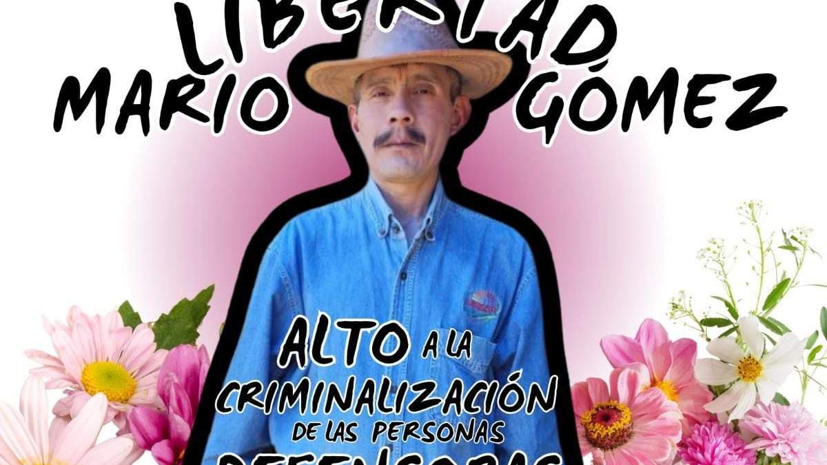 Más de 50 organizaciones protestaron por la detención del defensor tsotsil, Mario Gómez
