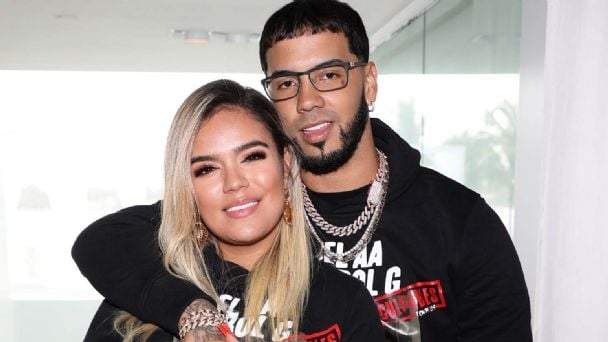 Karol G y Anuel AA. Fuente: (Instagram)