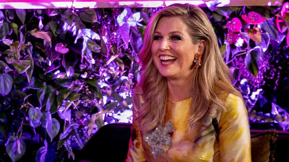 Máxima de Holanda en Eurovisión 2021. Fuente: (Instagram)