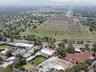 Vivir de Teotihuacán, a pesar del daño patrimonial