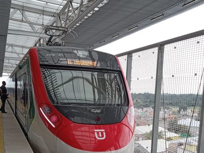 Ya está en marcha, en su primera etapa, El Insurgente, tren interurbano México-Toluca