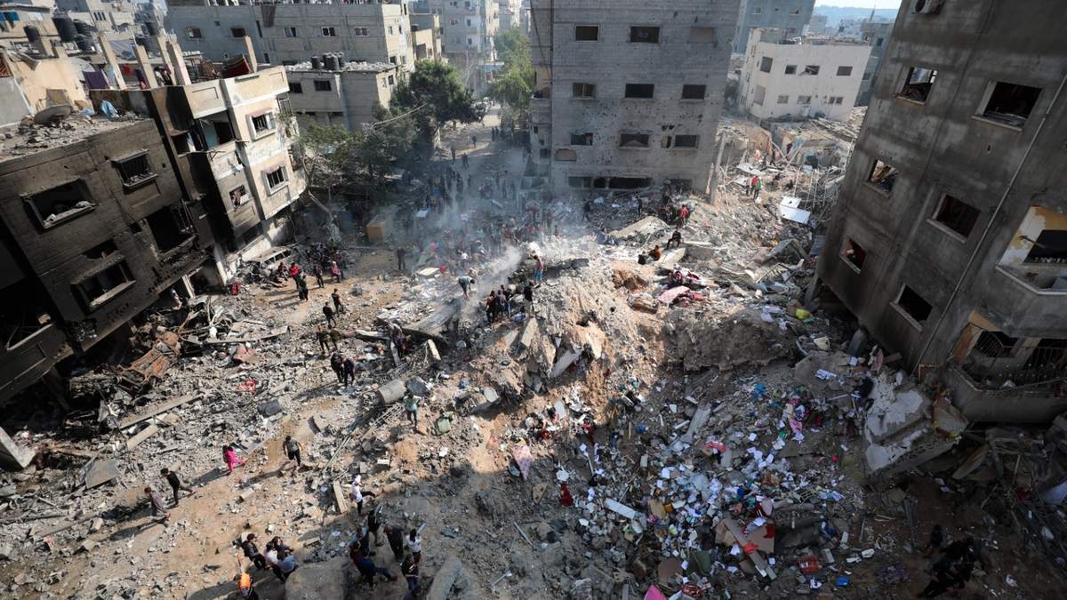 Ataques contra Gaza. "Los más devastadores"