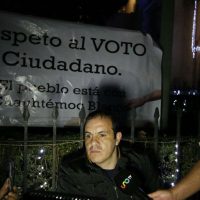 Inicia Cuauhtémoc Blanco huelga de hambre y pide se reinstale 'el Estado de Derecho”
