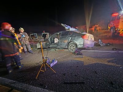Un muerto y cuatro heridos tras otro choque frontal en la ruta a Chile