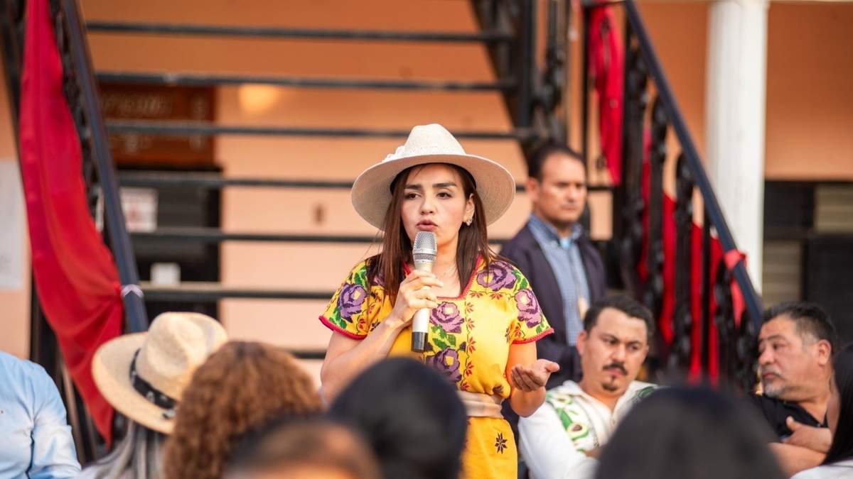 Grecia Quiroz, presidenta municipal de Uruapan