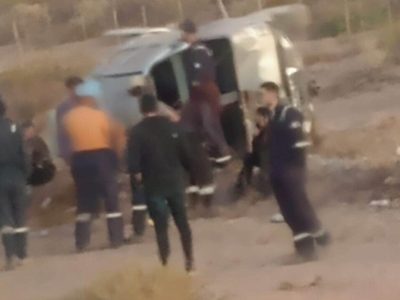Un hombre de Rincón de los Sauces murió tras volcar con su camioneta en la ruta 51