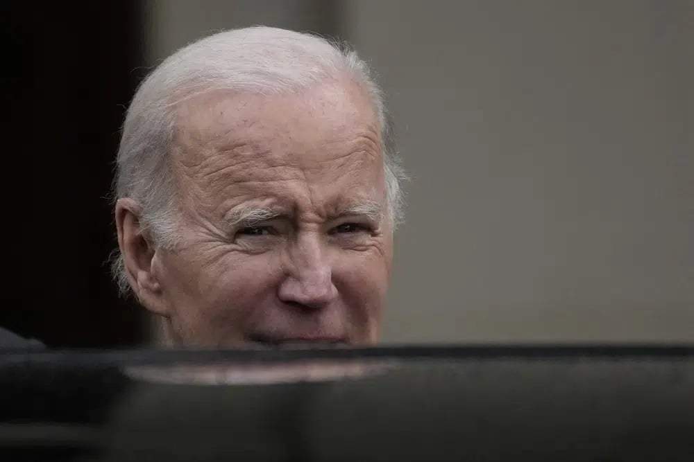 El presidente estadunidense Joe Biden en Dublín, el 13 de abril de 2023