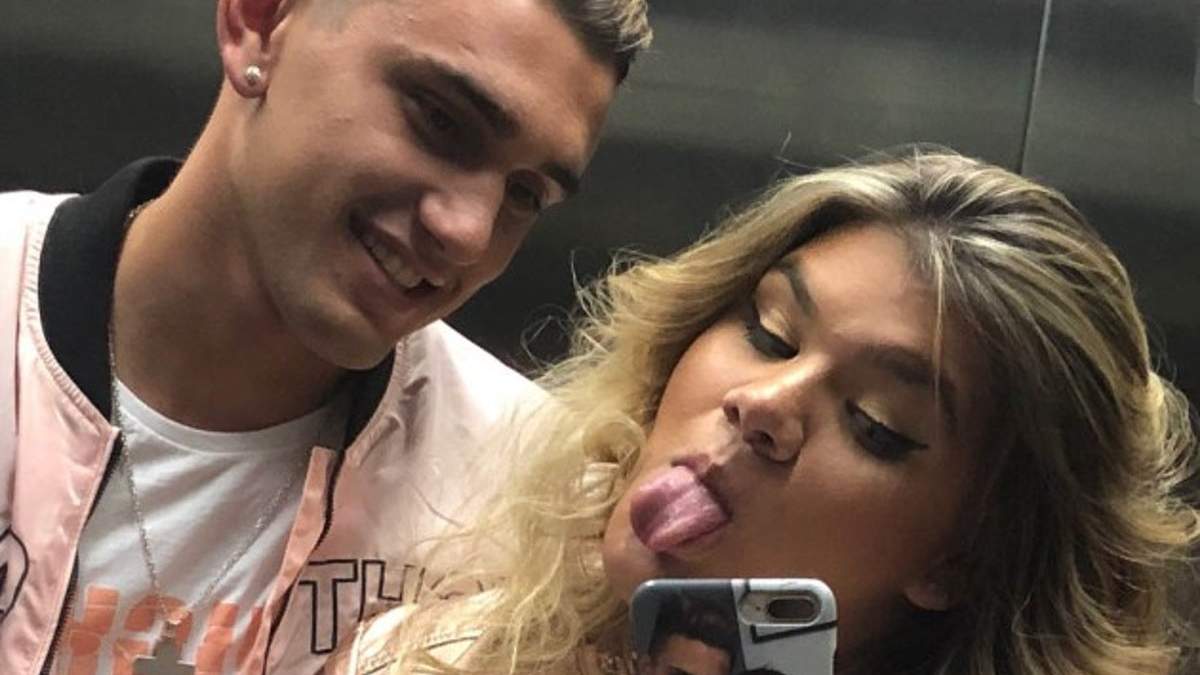 Morena Rial y Facundo Ambrosioni. Fuente: (Instagram)