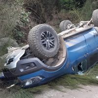 Perdió el control y volcó: investigan cómo ocurrió el accidente
