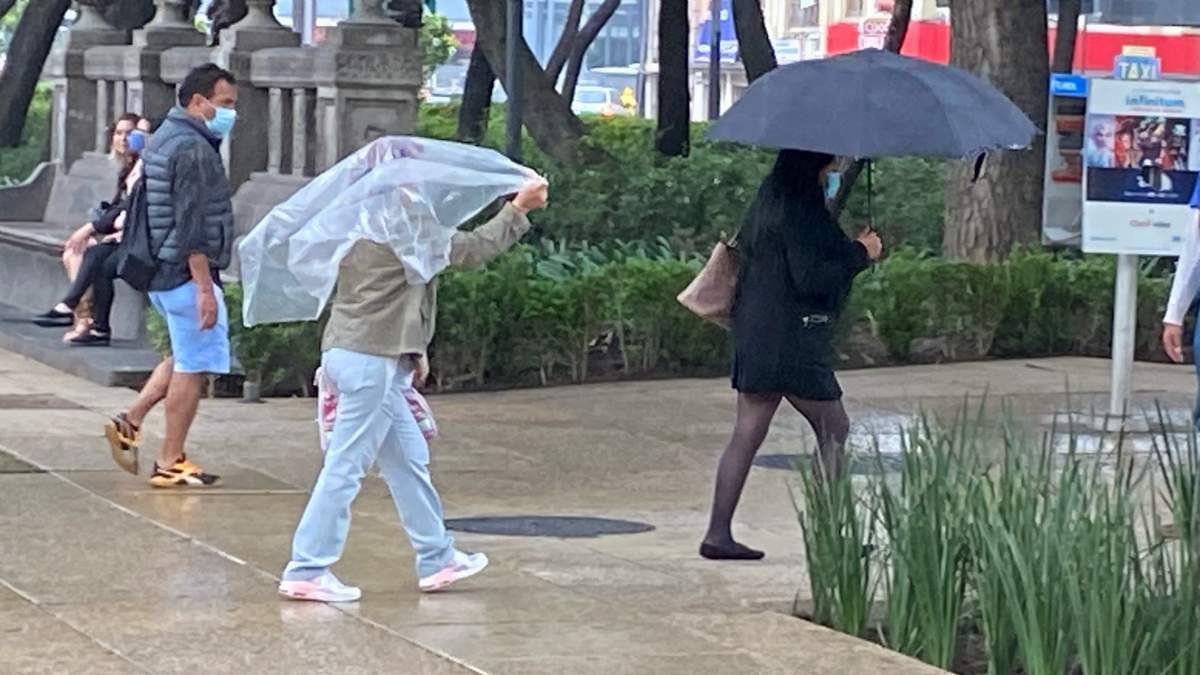 Lluvias en la CDMX