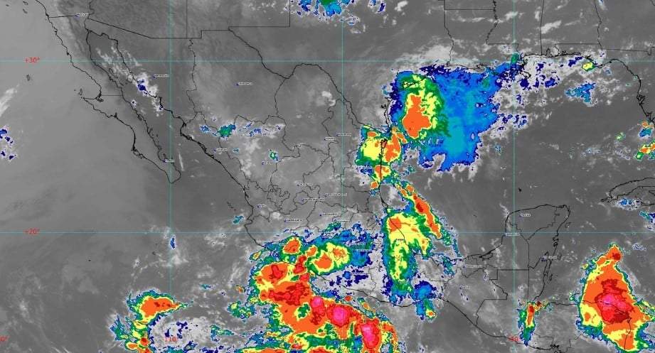 Lluvias y chubascos