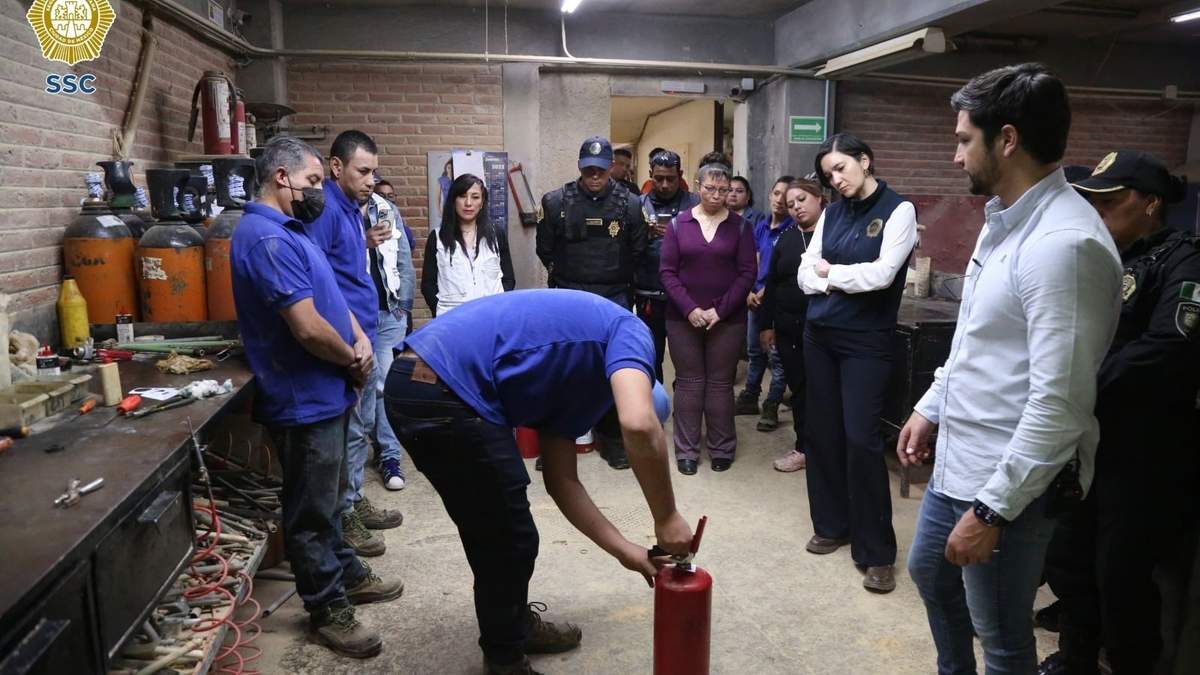 Llenado de extintores