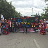 'Lucharemos hasta que nos exterminen o caiga la reforma educativa”: CNTE Chiapas