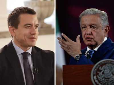 “Invitaré a AMLO a comer ceviche y tacos”: presidente de Ecuador propone resolver así el conflicto