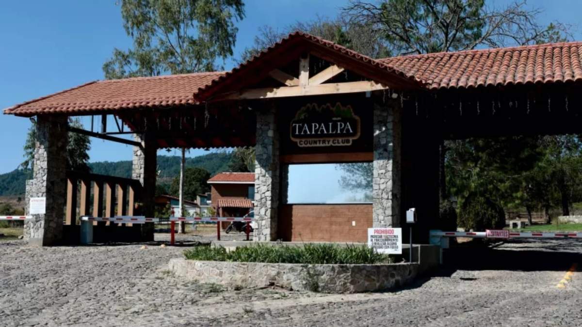 Fraccionamiento Tapalpa Country Club, en el municipio de Tapalpa, Jalisco