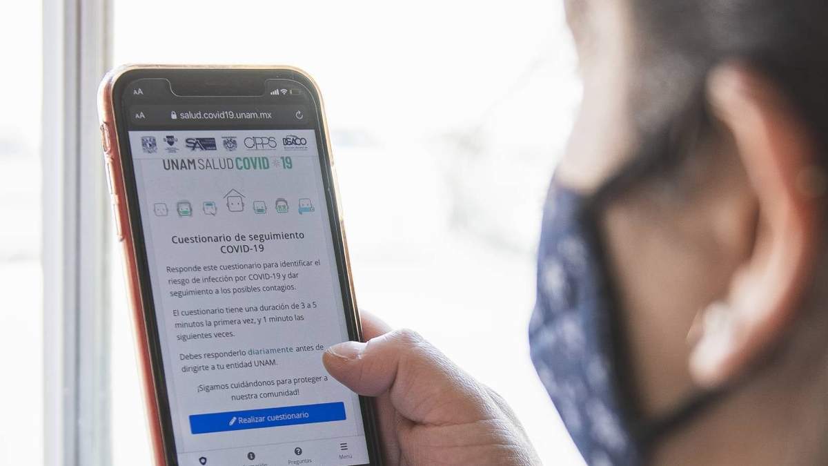 La aplicación servirá para monitorear el estado de salud de la comunidad universitaria durante el regreso a clases