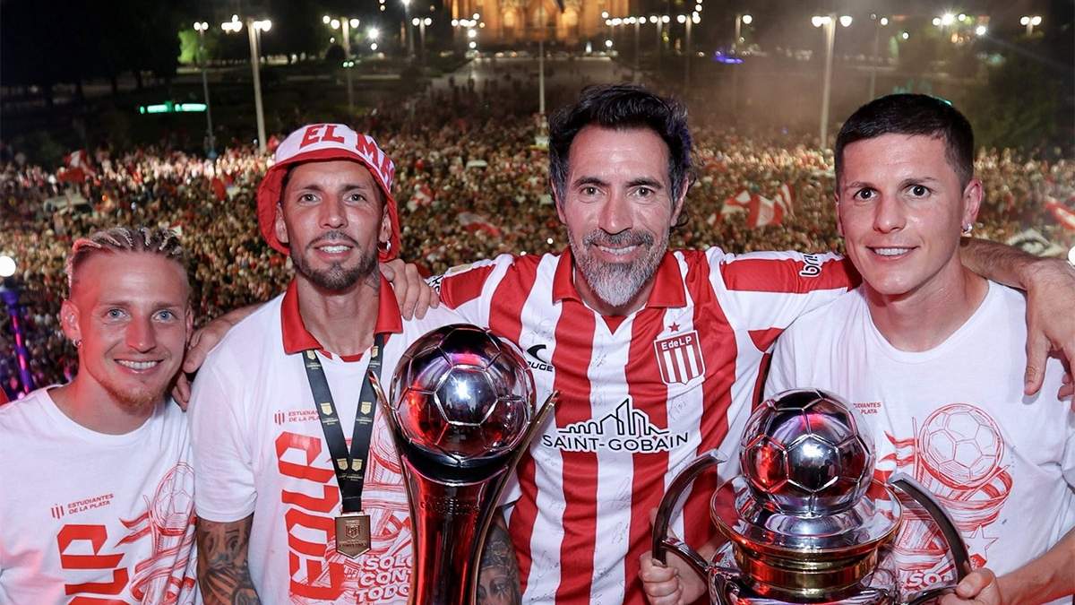 5 títulos tiene Eduardo Domínguez en Estudiantes. Quedó a 1 de Zubeldía y, si se queda, como mínimo podrá luchar por 3 más