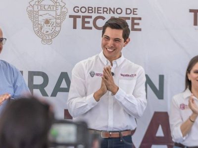 Román Cota presume avances en seguridad, servicios y obra pública a diez meses de gestión en Tecate