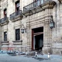 Rechazan actuación tardía ante destrozos en Palacio de Gobierno de Jalisco