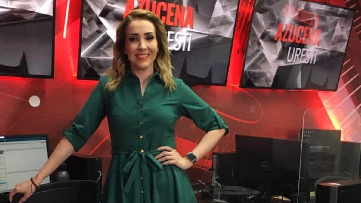 La conductora Azucena Uresti