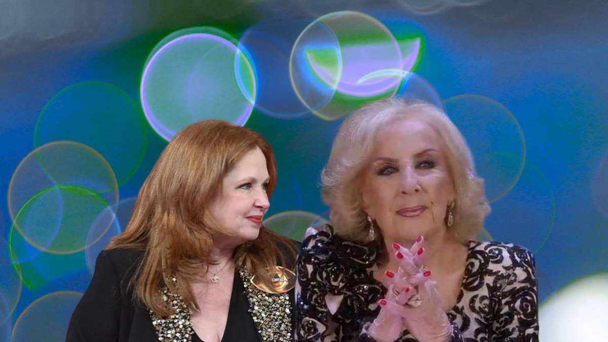 Andrea del Boca vs Mirtha Legrand. Fuente: (Minuto Neuquén)