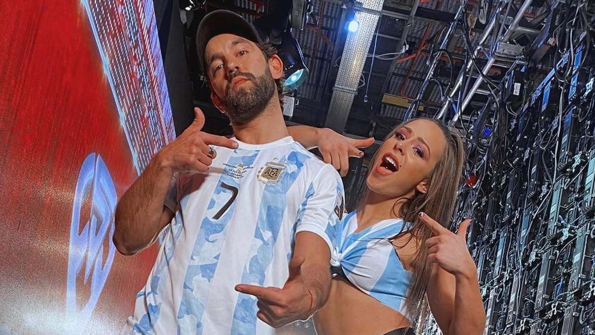 Cachete Sierra y Fiorella Giménez. Fuente: (Instagram)