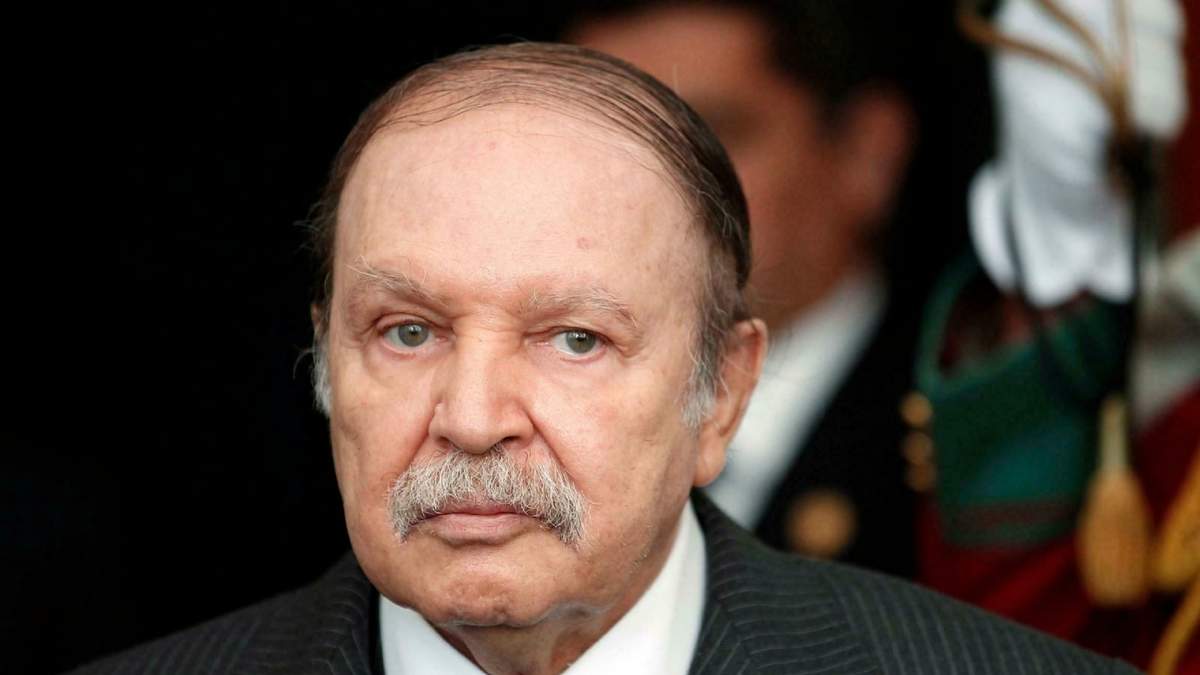 Abdelaziz Buteflika, expresidente de Argelia. Fuente: (Twitter)
