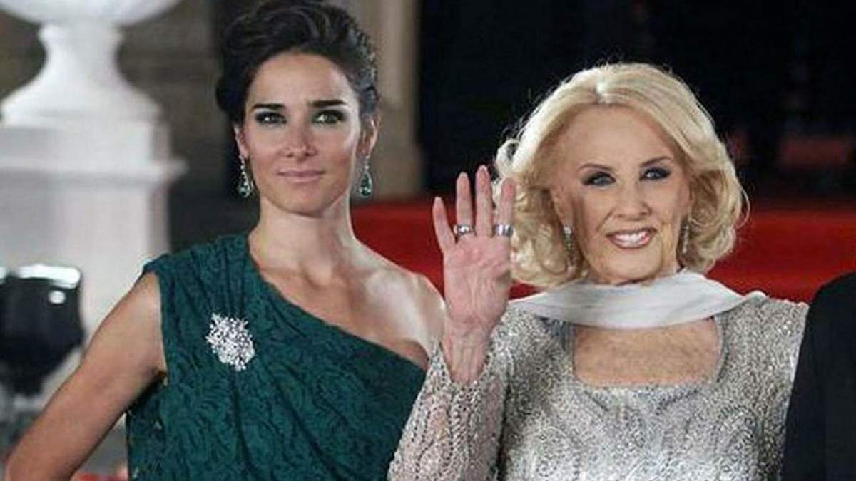 Juana Viale y Mirtha Legrand. Foto: (Twitter)